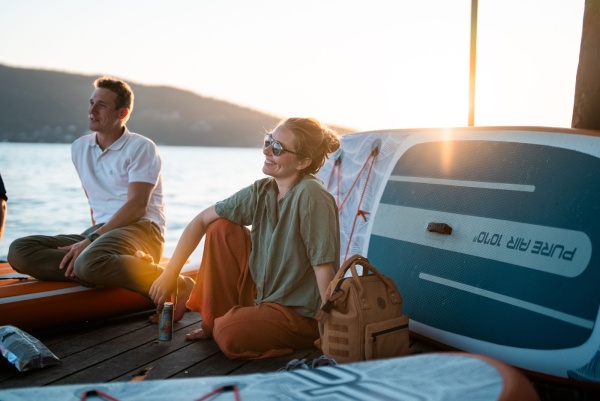 SUP-доска All-Round iSUP Tropic 10'10" 330х81х15см, насос, алюм. весло, лиш, киль, сумка, до 150 кг