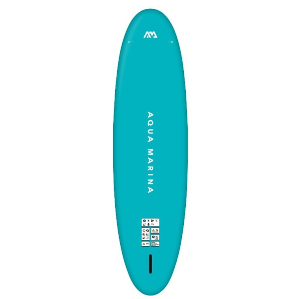 SUP-доска для йоги "Dhyana Summer Vacation" 325х87х15см, насос, весло с держ., лиш, киль, ремнабор,