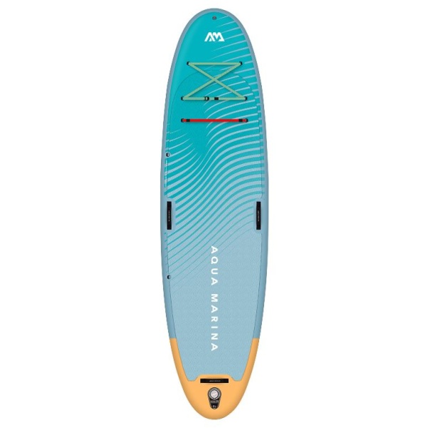 SUP-доска для йоги "Dhyana Summer Vacation" 325х87х15см, насос, весло с держ., лиш, киль, ремнабор,