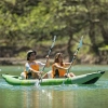 Надувной каяк "Betta-412" 412x80см двухместный, насос, весла, сиденья, киль, сумка, до 180кг